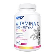SFD Witamina C 1000 + Rutyna, tabletki do ssania, 180 szt.