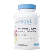 Osavi Witamina C 1000 z Rutyną i Dziką Różą, kapsułki twarde, 120 szt.