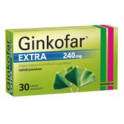 Ginkofar Extra, 240 mg, tabletki powlekane, 30 szt.