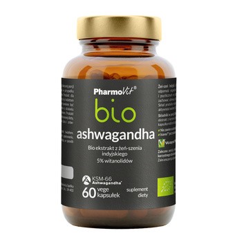 Pharmovit, Ashwagandha bio, kapsułki, 60 szt.