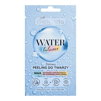 Bielenda Water Balance, żelowy peeling do twarzy, 7 g