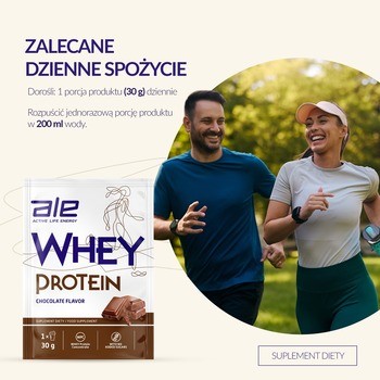 ALE Whey Protein Chocolate Flavor, proszek, 30 g