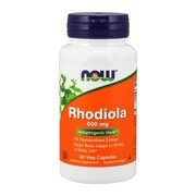 Now Foods Rhodiola 500 mg, kapsułki, 60 szt.
