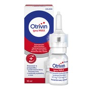 Otrivin Ipra Max, (0,5 mg + 0,6 mg)/ml, aerozol do nosa, 10 ml