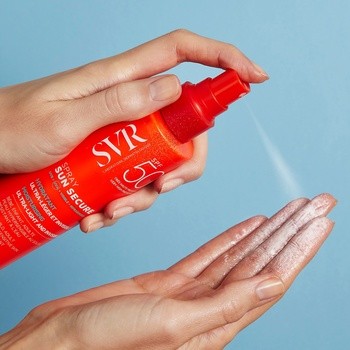 SVR Sun Secure Spray, nawilżające mleczko w sprayu SPF50+, 200 ml