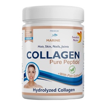 Swedish Nutra Collagen Pure Peptide, proszek, 300 g