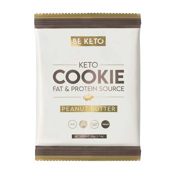 BeKeto, cookie keto, peanut butter, 50 g