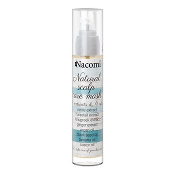 Nacomi, naturalna maska do skóry głowy, 50 ml