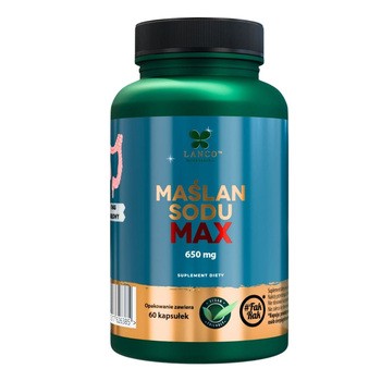 Lanco Nutrritions Maślan Sodu Max, kapsułki, 60 szt.