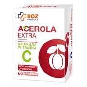 DOZ PRODUCT Acerola Extra, tabletki do żucia, 60 szt.