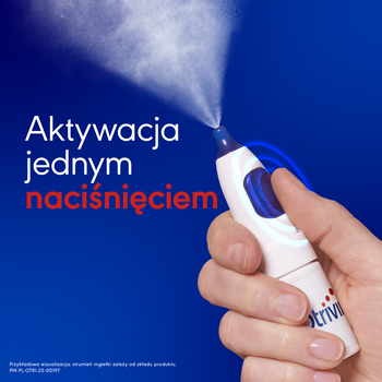 Otrivin 0.1%, (1 mg/ml), aerozol do nosa, 10 ml, pompka z boku