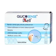 Lancety do nakłuwacza Glucosense, 100 szt.