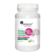 Aliness Ekstrakt z nasion ostropestu 190 mg + karczoch, kapsułki, 100 szt.