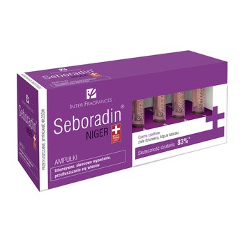 Seboradin Niger, ampułki przeciw wypadaniu włosów, 14 ampułek x 5,5 ml