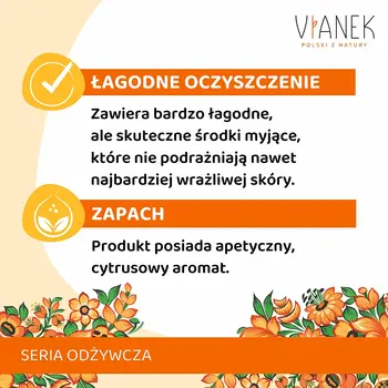 Vianek, odżywczy żel pod prysznic, 300 ml