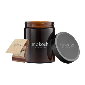 Mokosh, roślinna świeca sojowa, Orientalny Ogród, 1 szt.