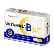 Xenico Pharm, Witamina B Complex MAX, kapsułki, 30 szt.