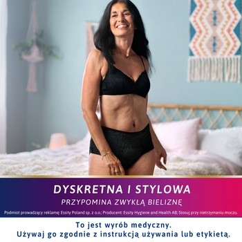 Majtki chłonne TENA Lady Pants Plus Noir, rozmiar M, 30 szt.
