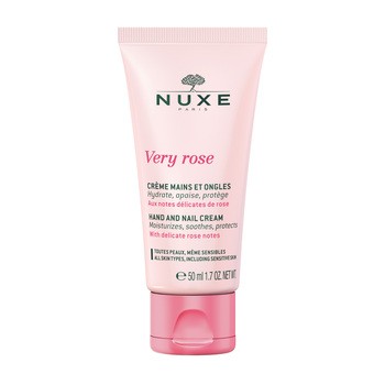Nuxe Very Rose, różany krem do rąk, 50 ml