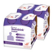 Zestaw 2x Nutridrink Protein, płyn o smaku brzoskwinia-mango, 4 x 125 ml