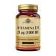 Solgar Naturalna Witamina D3 1000 IU (25 µg), kapsułki, 100 szt.