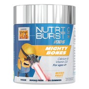 Nutriburst Mighty Bones Calcium & Vitamin D3, żelki, smak owocowy, 60 szt