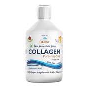 Swedish Nutra Collagen 10000 Marine Sugar Free, płyn, smak jagodowy, 500 ml