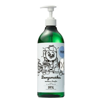 Yope Bergamotka, Werbena, Bazylia, płyn do mycia naczyń, 750 ml