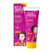 Ecodenta, pasta do zębów dla dzieci o smaku malinowym, 75 ml