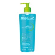 Bioderma Sebium Gel Moussant, antybakteryjny żel do mycia twarzy, 200 ml