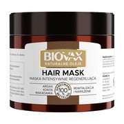 Biovax Naturalne Oleje, intensywnie regenerująca maseczka do włosów, 250 ml