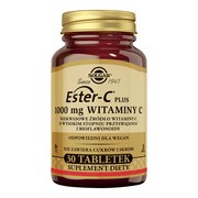 Solgar Ester-C Plus 1000 mg Witaminy C, tabletki, 30 szt.