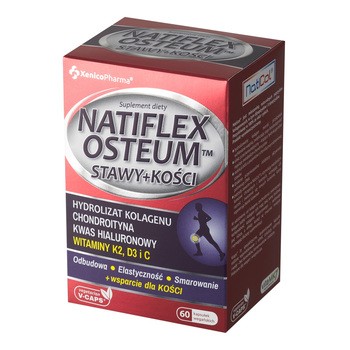 XenicoPharma Natiflex Osteum, kapsułki, 60 szt.