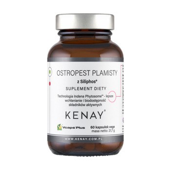 Kenay Ostropest plamisty z Siliphos, kapsułki, 60 szt.