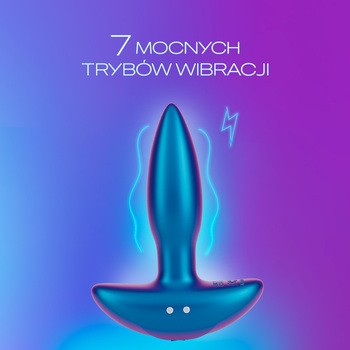 Durex Play Vibrating Butt, wibrująca zatyczka analna, 1 szt.