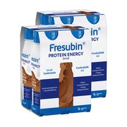 Zestaw 2x Fresubin Protein Energy Drink, płyn o smaku czekoladowym, 4 x 200 ml
