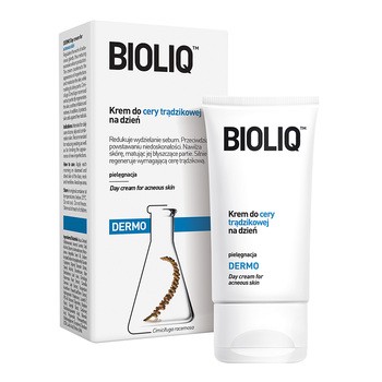 Bioliq Dermo, krem do cery trądzikowej na dzień, 50 ml
