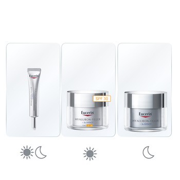Eucerin Hyaluron-Filler, przeciwzmarszczkowy krem pod oczy z kwasem hialuronowym SPF 15, 15 ml