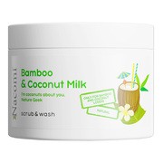 Nacomi, piankowy peeling o zapachu bambusa i mleka kokosowego, 100 ml