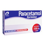Paracetamol Farmina, 125 mg, czopki, 10 szt.