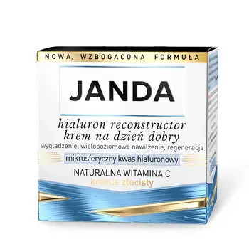 Janda Hialuron Reconstructor, krem na dzień dobry, 50 ml