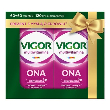 Zestaw 2x Vigor Multiwitamina ONA, tabletki, 60 szt.