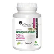 Aliness Bacopa Monnieri 500 mg, kapsułki, 100 szt.