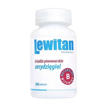 Lewitan AO, arcydzięgiel w tabletkach, 200 szt.