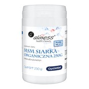 Aliness MSM Siarka Organiczna, proszek, 250 g