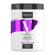 Vis Plantis Professional, maska do włosów blond i siwych ochładzająca kolor, 1000 ml