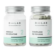D-LAB Nutricosmetics Nutrition Capillaire, tabletki + kapsułki, 84 szt. + 168 szt.