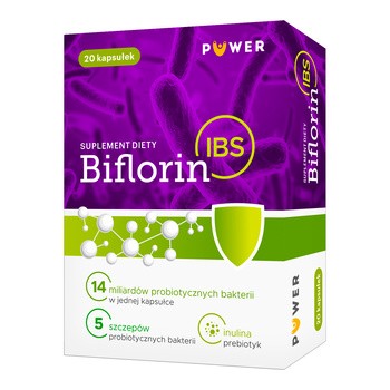 Puwer Biflorin IBS, kapsułki, 20 szt.