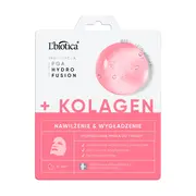 L`Biotica PGA Hydro Fusion + Kolagen, hydrożelowa maska do twarzy z kolagenem, 1 szt.