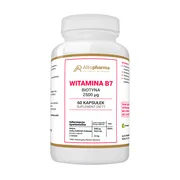 Witamina B7 Biotyna 2500 mcg, kapsułki, 60 szt.